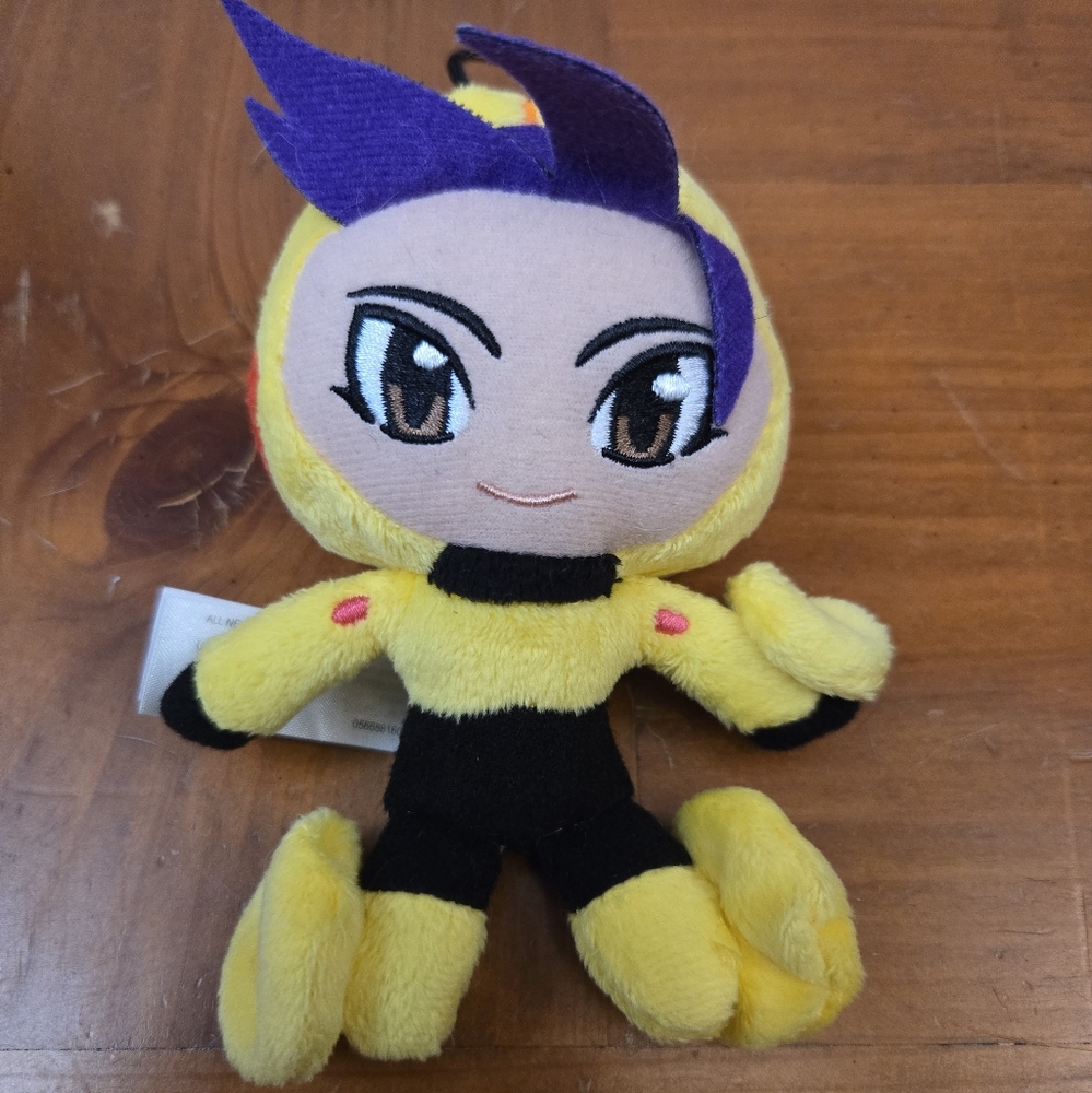 Yellow and Black Tomago Big Hero 6 Disney Plush Toy By Bandai